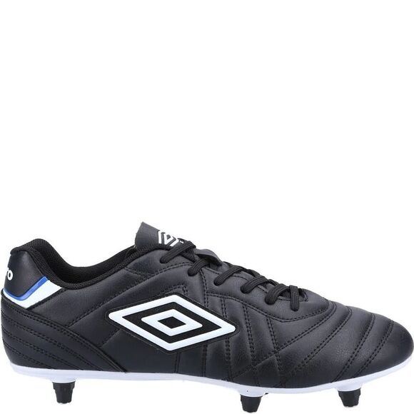 Umbro Mens Soft Ground Soccer Boots / Black/White - Picture 3 of 4